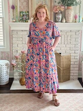 Proud Poppy Clothing Charlize Maxi Dress